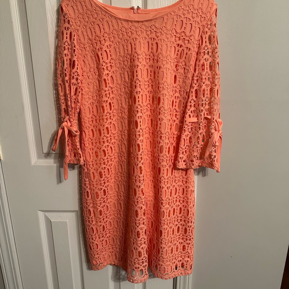 R&K Peach Lace dress